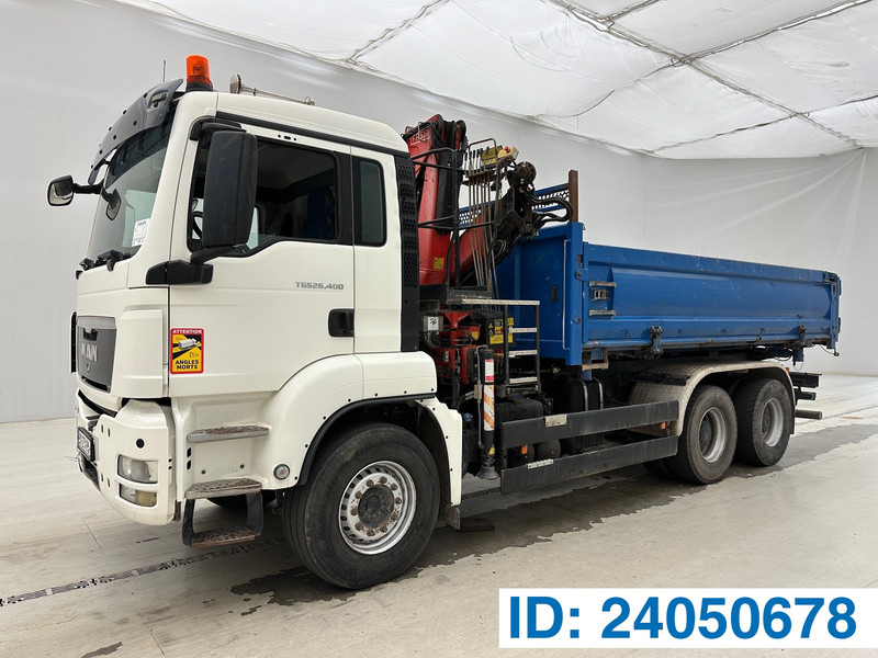 MAN TGS 26.400 - 6x4* - Damperli kamyon, Vinçli kamyon: fotoğraf 1 MAN TGS 26.400 - 6x4* - Damperli kamyon, Vinçli kamyon: fotoğraf 1
