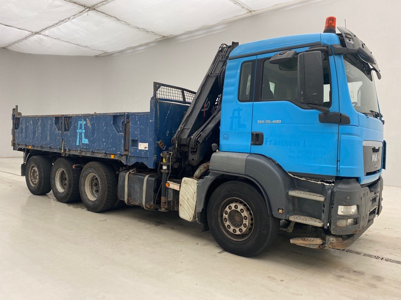MAN TGS 35.400 - 8x4 - Damperli kamyon, Vinçli kamyon: fotoğraf 3 MAN TGS 35.400 - 8x4 - Damperli kamyon, Vinçli kamyon: fotoğraf 3