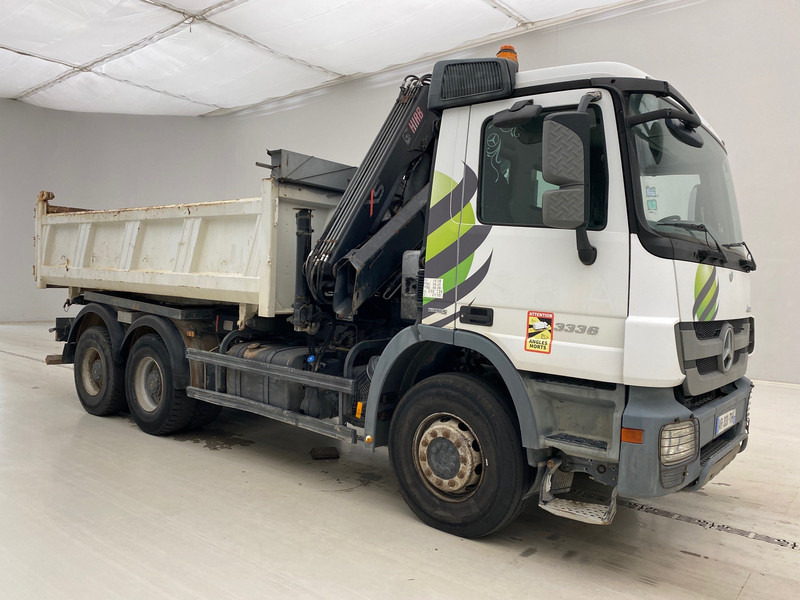 Mercedes-Benz Actros 3336 - 6x4 - Damperli kamyon, Vinçli kamyon: fotoğraf 3 Mercedes-Benz Actros 3336 - 6x4 - Damperli kamyon, Vinçli kamyon: fotoğraf 3