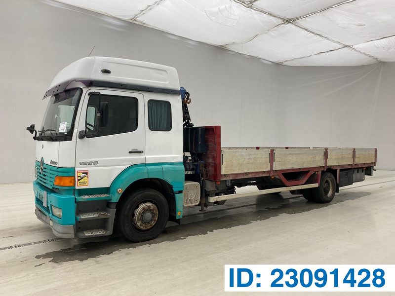 Mercedes-Benz Atego 1828 - Sal/ Açık kasa kamyon, Vinçli kamyon: fotoğraf 1 Mercedes-Benz Atego 1828 - Sal/ Açık kasa kamyon, Vinçli kamyon: fotoğraf 1