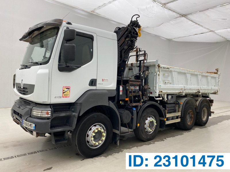 Renault Kerax 410 DXi - 8x4* - Damperli kamyon, Vinçli kamyon: fotoğraf 1 Renault Kerax 410 DXi - 8x4* - Damperli kamyon, Vinçli kamyon: fotoğraf 1