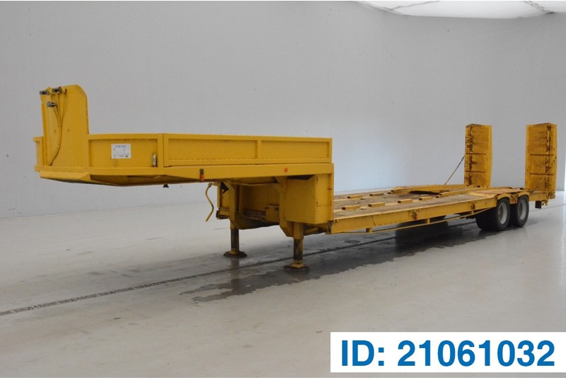 SERMA Low bed trailer - Alçak çerçeveli platform dorse: fotoğraf 1 SERMA Low bed trailer - Alçak çerçeveli platform dorse: fotoğraf 1
