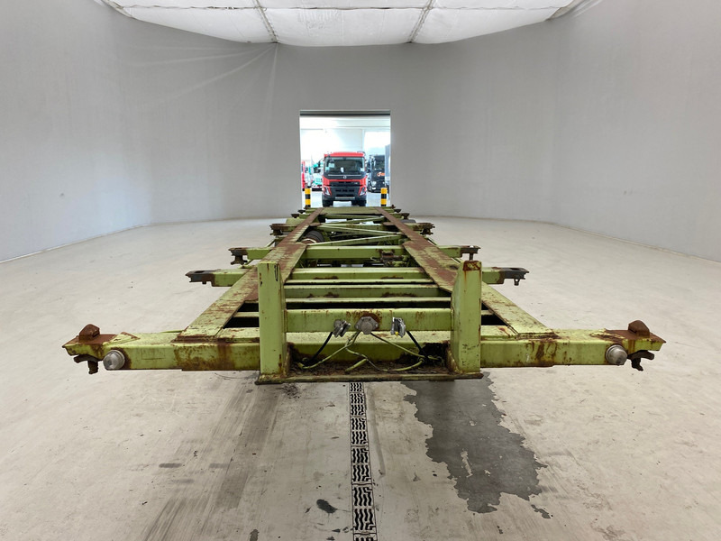 Van Hool 2 x 20-30-40 ft - Konteynır taşıyıcı/ Yedek karoser dorse: fotoğraf 2 Van Hool 2 x 20-30-40 ft - Konteynır taşıyıcı/ Yedek karoser dorse: fotoğraf 2