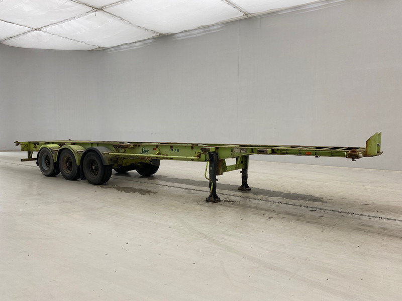 Van Hool 2 x 20-30-40 ft - Konteynır taşıyıcı/ Yedek karoser dorse: fotoğraf 3 Van Hool 2 x 20-30-40 ft - Konteynır taşıyıcı/ Yedek karoser dorse: fotoğraf 3