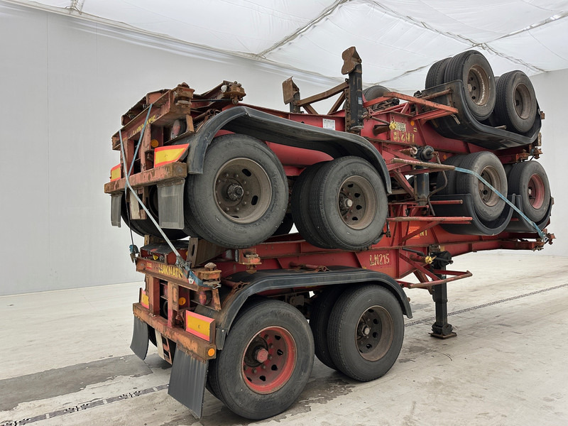 Van Hool Stack 4 x skelet 20 ft - Konteynır taşıyıcı/ Yedek karoser dorse: fotoğraf 5 Van Hool Stack 4 x skelet 20 ft - Konteynır taşıyıcı/ Yedek karoser dorse: fotoğraf 5