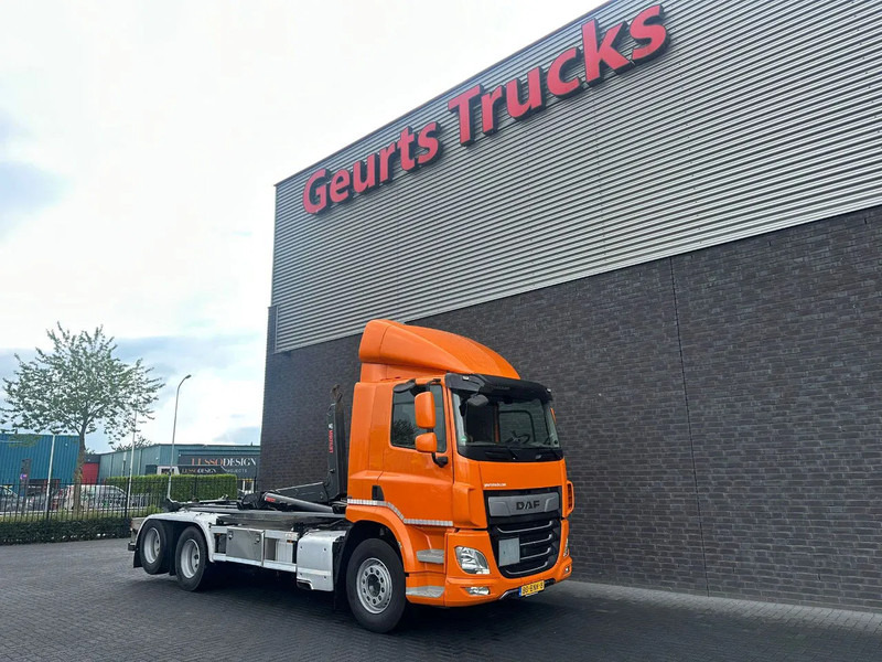 DAF CF 450 6X2 MET HIAB ULT2159S MULTILIFT ULTIMA 21 HAAKARM / ABROLLKIPPER/ HOOKLIFT - Kancalı yükleyici kamyon: fotoğraf 5 DAF CF 450 6X2 MET HIAB ULT2159S MULTILIFT ULTIMA 21 HAAKARM / ABROLLKIPPER/ HOOKLIFT - Kancalı yükleyici kamyon: fotoğraf 5