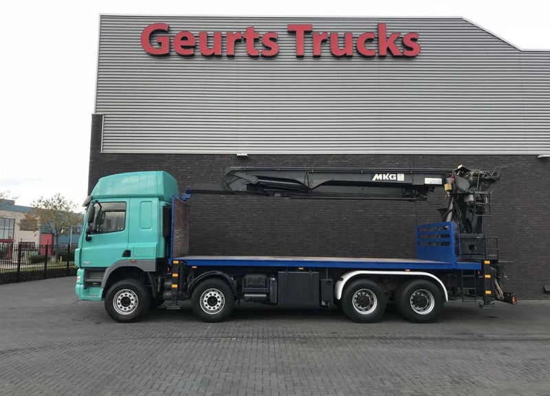 DAF CF 460 8X4 + MKG HMK 401/kran/kraan/Montagekran/ - Vinçli kamyon: fotoğraf 1 DAF CF 460 8X4 + MKG HMK 401/kran/kraan/Montagekran/ - Vinçli kamyon: fotoğraf 1
