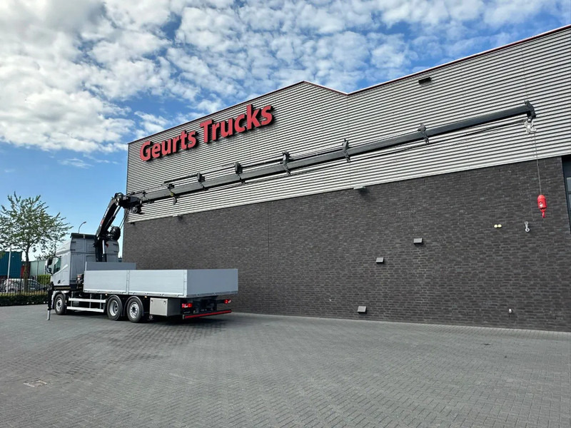 DAF XF 530 OPENLAADBAK / PRITSCHE / FLATBED MET HIAB X-HIDUO 258 E-7 + LIER KRAAN / KRAN / CRANE/ GRUA *NIEUW* - Vinçli kamyon: fotoğraf 3 DAF XF 530 OPENLAADBAK / PRITSCHE / FLATBED MET HIAB X-HIDUO 258 E-7 + LIER KRAAN / KRAN / CRANE/ GRUA *NIEUW* - Vinçli kamyon: fotoğraf 3