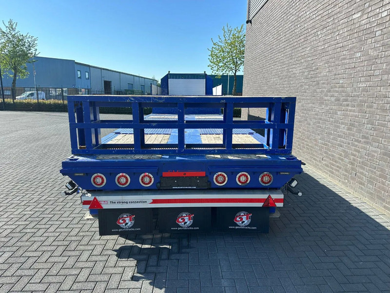 Emtech NNR48 3 ASSER HYDRAULISCHE GESTUURDE KORTE UITSCHUIFBARE SEMI-DIEPLADER / TIEFLADER / LOWLOADER - Alçak çerçeveli platform dorse: fotoğraf 5 Emtech NNR48 3 ASSER HYDRAULISCHE GESTUURDE KORTE UITSCHUIFBARE SEMI-DIEPLADER / TIEFLADER / LOWLOADER - Alçak çerçeveli platform dorse: fotoğraf 5