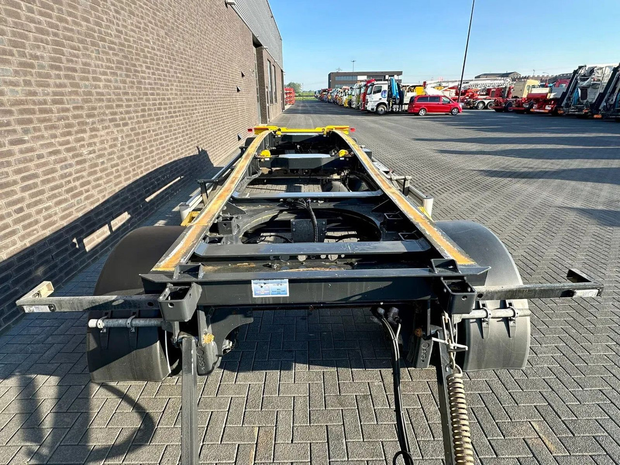 Kancali yükleyici/ Hidrolift römork Hüffermann HSA 18.71: fotoğraf 8