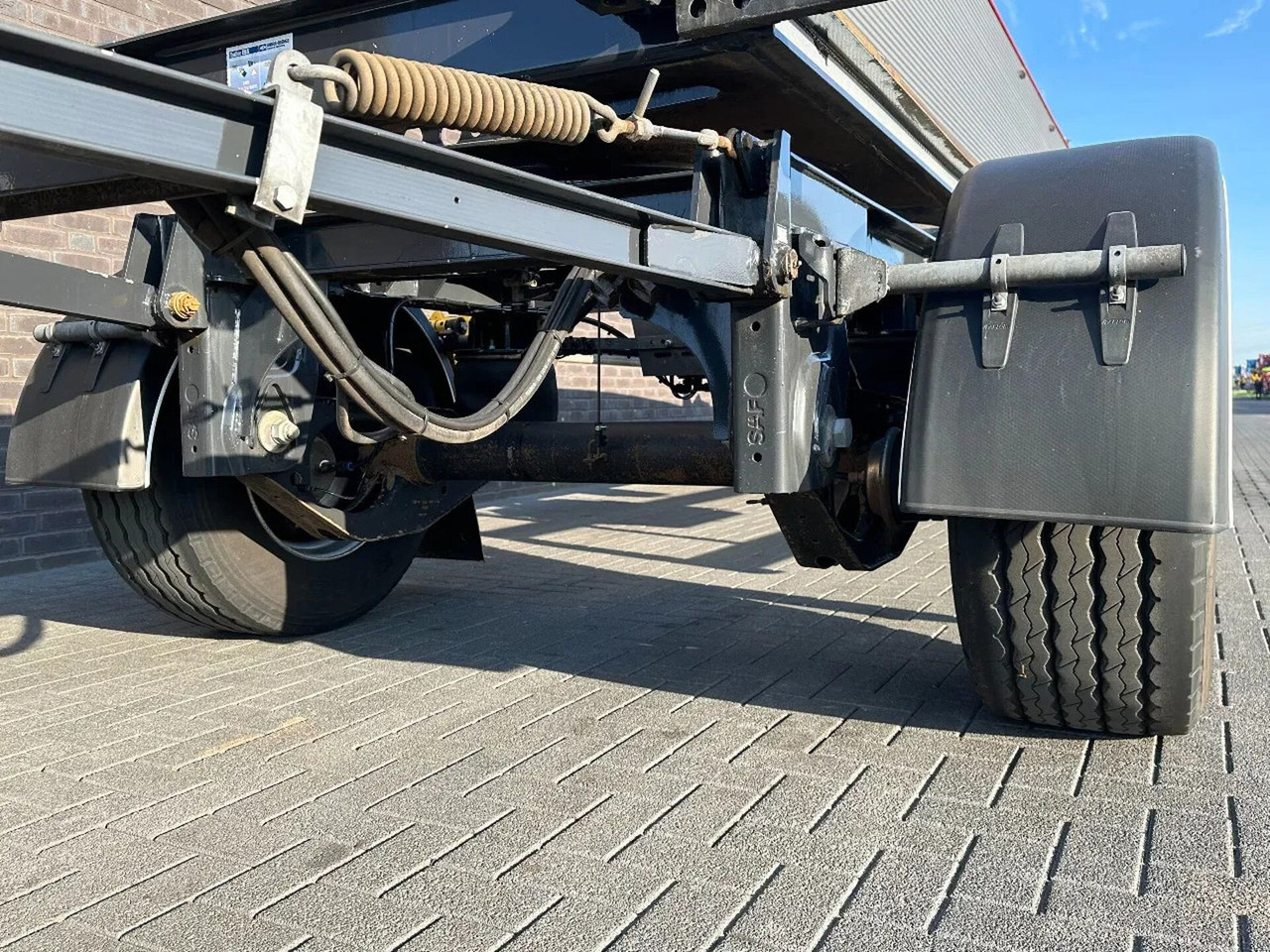 Kancali yükleyici/ Hidrolift römork Hüffermann HSA 18.71: fotoğraf 9