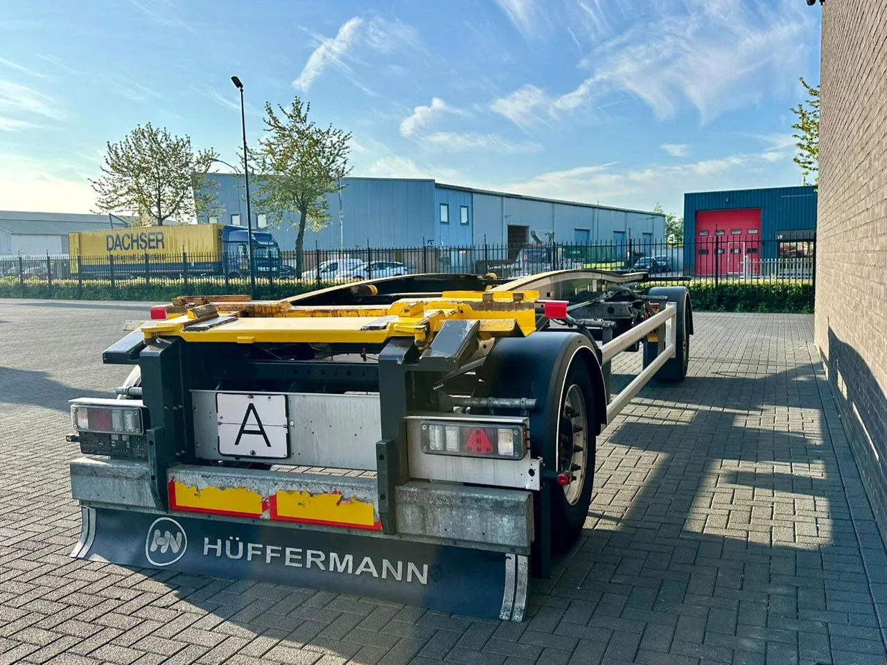 Kancali yükleyici/ Hidrolift römork Hüffermann HSA 18.71: fotoğraf 6