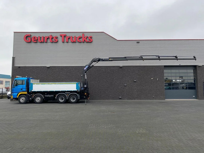 MAN TGS 35.480 8X4 KIPPER/TIPPER + HMF 2620-K5 KRAAN/KRAN/CRANE/GRUA - Damperli kamyon, Vinçli kamyon: fotoğraf 5 MAN TGS 35.480 8X4 KIPPER/TIPPER + HMF 2620-K5 KRAAN/KRAN/CRANE/GRUA - Damperli kamyon, Vinçli kamyon: fotoğraf 5