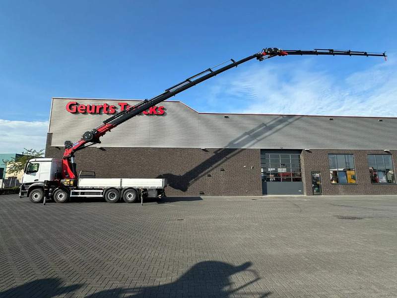 Mercedes-Benz Arocs 3251 8X2 + HMF 7020-K7 FJ 1400-K6 KRAAN/KRAN/CRANE/GRUA/NIEUW/NEW - Vinçli kamyon: fotoğraf 1 Mercedes-Benz Arocs 3251 8X2 + HMF 7020-K7 FJ 1400-K6 KRAAN/KRAN/CRANE/GRUA/NIEUW/NEW - Vinçli kamyon: fotoğraf 1