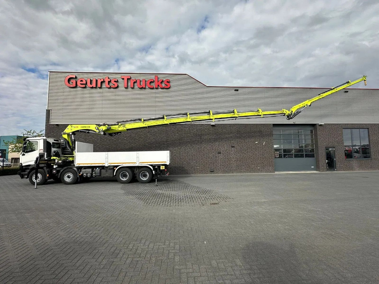 Renault C460 8X4 + HIAB X-HIPRO 548 E-7 MET JIB KRAAN / - Vinçli kamyon: fotoğraf 5 Renault C460 8X4 + HIAB X-HIPRO 548 E-7 MET JIB KRAAN / - Vinçli kamyon: fotoğraf 5