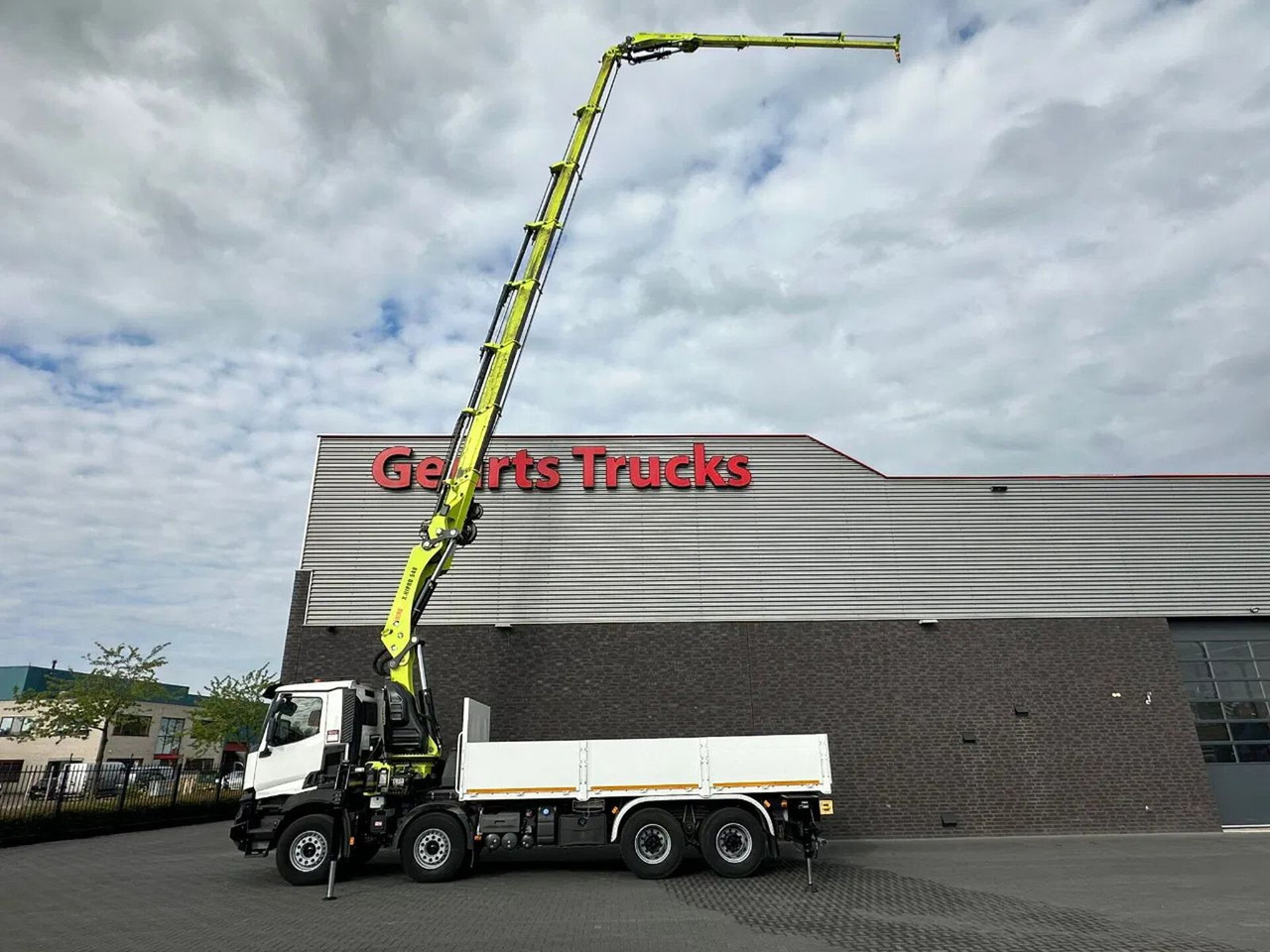 Renault C460 8X4 + HIAB X-HIPRO 548 E-7 MET JIB KRAAN / - Vinçli kamyon: fotoğraf 4 Renault C460 8X4 + HIAB X-HIPRO 548 E-7 MET JIB KRAAN / - Vinçli kamyon: fotoğraf 4