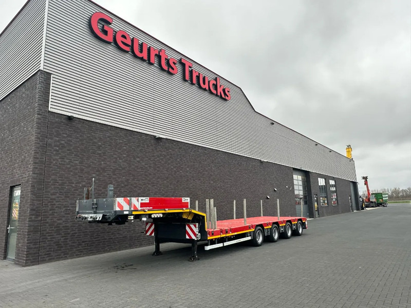 SCHEUERLE EUROAXLE 1T4 4 ASSER UITSCHUIFBARE SEMIE MET 12 TONS HYDRAULICHE EURO ASSEN HYDRAULICH GESTUURD SEMI-DIEPLADER / TIEFLADER / LO - Alçak çerçeveli platform dorse: fotoğraf 2 SCHEUERLE EUROAXLE 1T4 4 ASSER UITSCHUIFBARE SEMIE MET 12 TONS HYDRAULICHE EURO ASSEN HYDRAULICH GESTUURD SEMI-DIEPLADER / TIEFLADER / LO - Alçak çerçeveli platform dorse: fotoğraf 2