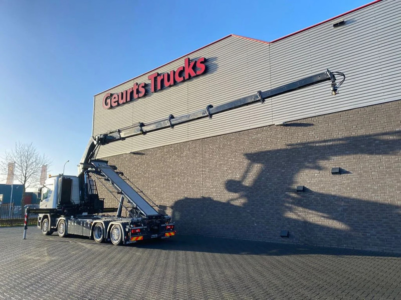Scania G500 NGS 8X2 MET 3 ZIJDIGE KABELSYSTEEM + HIAB 362 EP-5 KRAAN/KRAN/CRANE/GRUA - Kablo sistemli kamyon, Vinçli kamyon: fotoğraf 3 Scania G500 NGS 8X2 MET 3 ZIJDIGE KABELSYSTEEM + HIAB 362 EP-5 KRAAN/KRAN/CRANE/GRUA - Kablo sistemli kamyon, Vinçli kamyon: fotoğraf 3