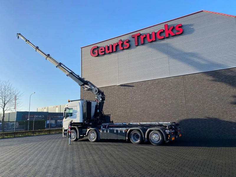 Scania G500 NGS 8X2 MET 3 ZIJDIGE KABELSYSTEEM + HIAB 362 EP-5 KRAAN/KRAN/CRANE/GRUA finansal kiralama Scania G500 NGS 8X2 MET 3 ZIJDIGE KABELSYSTEEM + HIAB 362 EP-5 KRAAN/KRAN/CRANE/GRUA: fotoğraf 12