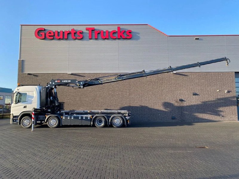 Scania G500 NGS 8X2 MET 3 ZIJDIGE KABELSYSTEEM + HIAB 362 EP-5 KRAAN/KRAN/CRANE/GRUA finansal kiralama Scania G500 NGS 8X2 MET 3 ZIJDIGE KABELSYSTEEM + HIAB 362 EP-5 KRAAN/KRAN/CRANE/GRUA: fotoğraf 8