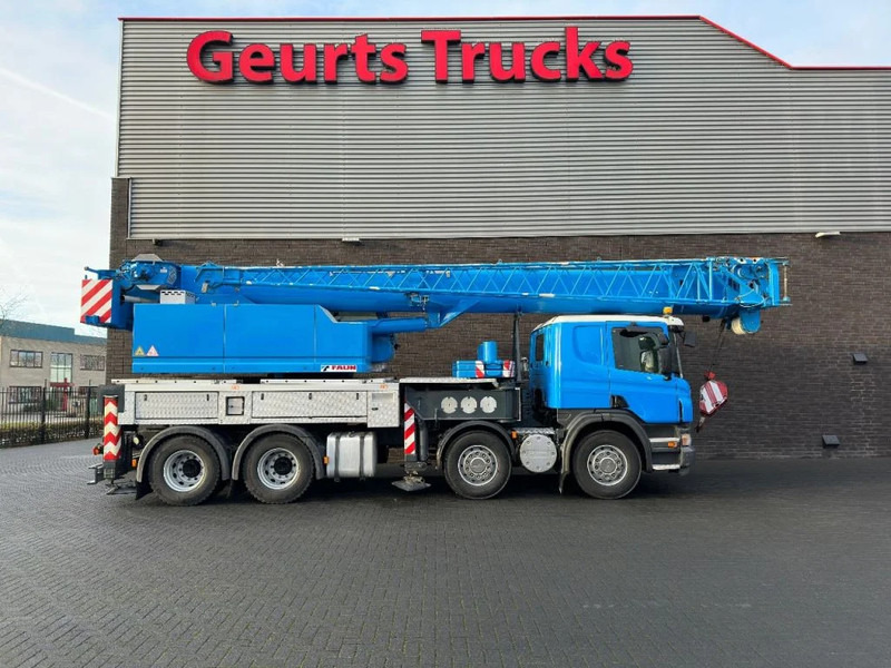 Scania P420 8X4 + FAUN HK 40 + JIB KRAAN/KRAN/CRANE/GRUA - Vinçli kamyon: fotoğraf 4 Scania P420 8X4 + FAUN HK 40 + JIB KRAAN/KRAN/CRANE/GRUA - Vinçli kamyon: fotoğraf 4