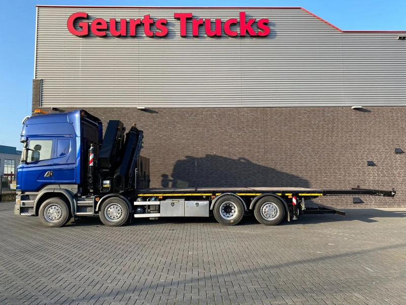 Vinçli kamyon Scania R580 V8 8X2 + HIAB XS 544 E-8 HIPRO KRAAN/KRAN/CRANE/GRUA: fotoğraf 7
