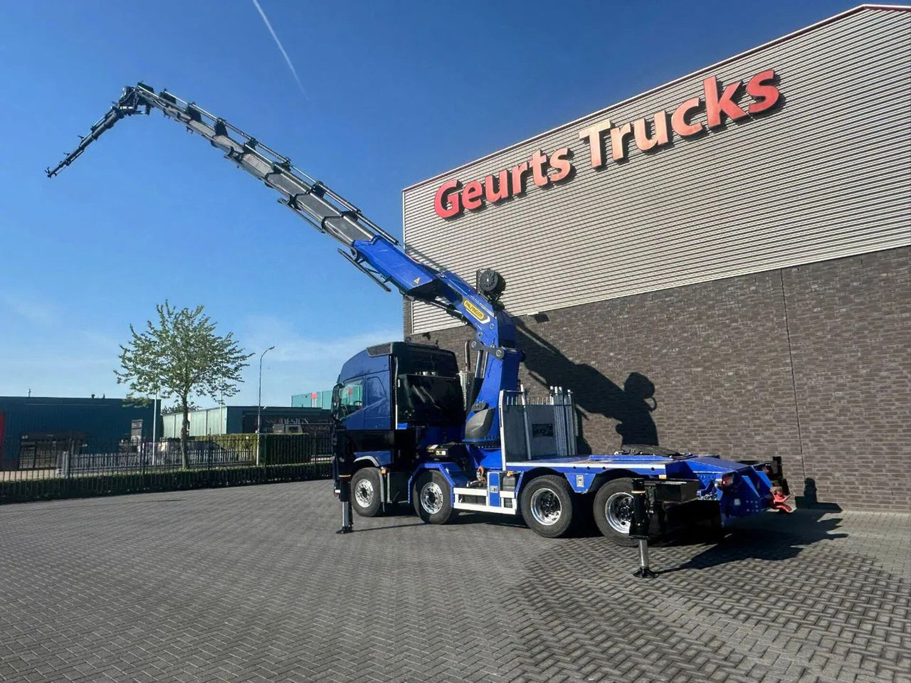 Volvo FH 540 8X4 TREKKER / BAKWAGEN MET PALFINGER PK13 - Vinçli kamyon: fotoğraf 4 Volvo FH 540 8X4 TREKKER / BAKWAGEN MET PALFINGER PK13 - Vinçli kamyon: fotoğraf 4