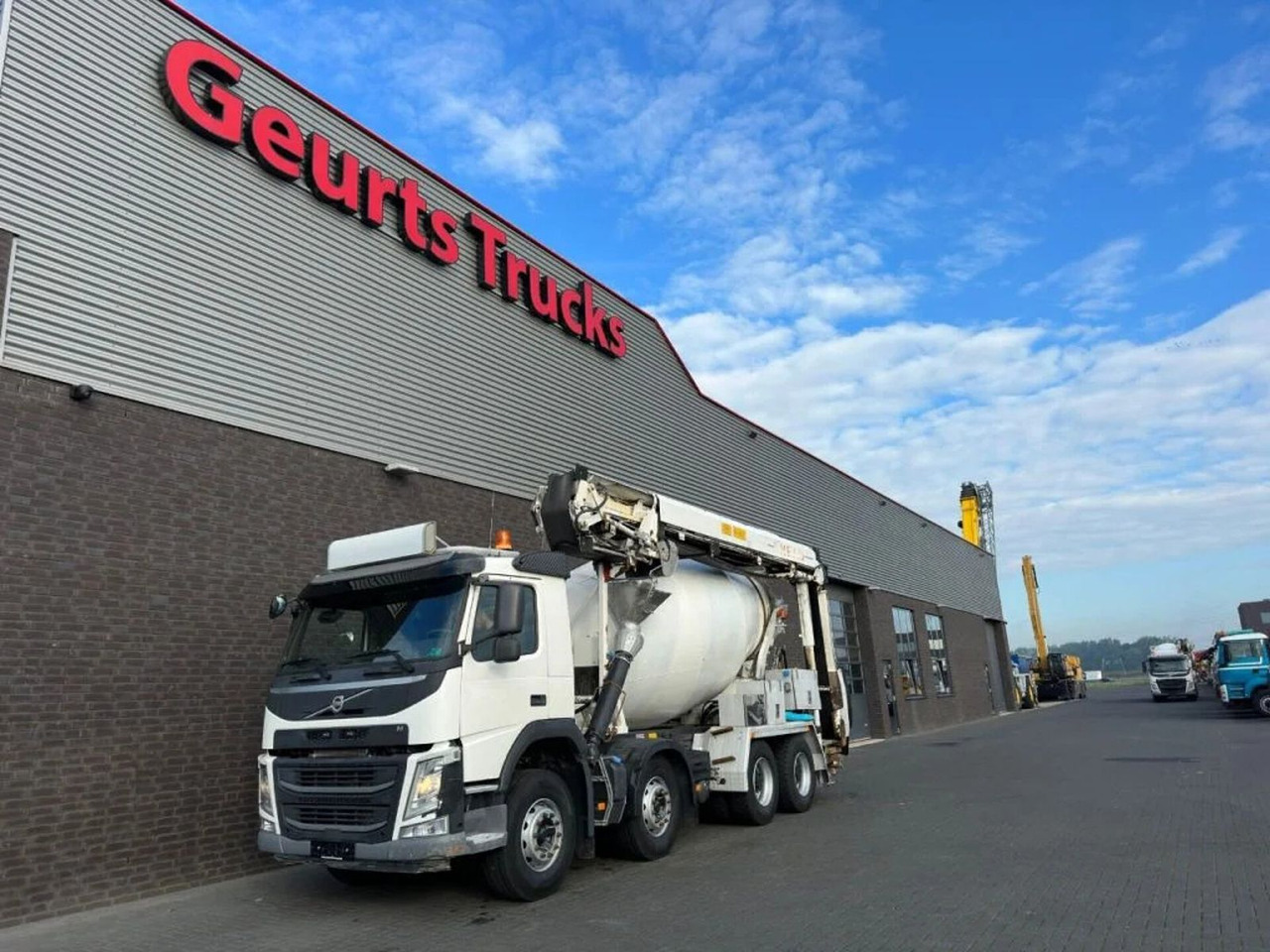 Volvo FM 410 8X4 + STETTER 9 M3 MIXER/MISCHER + THEAM - Transmikser: fotoğraf 2 Volvo FM 410 8X4 + STETTER 9 M3 MIXER/MISCHER + THEAM - Transmikser: fotoğraf 2