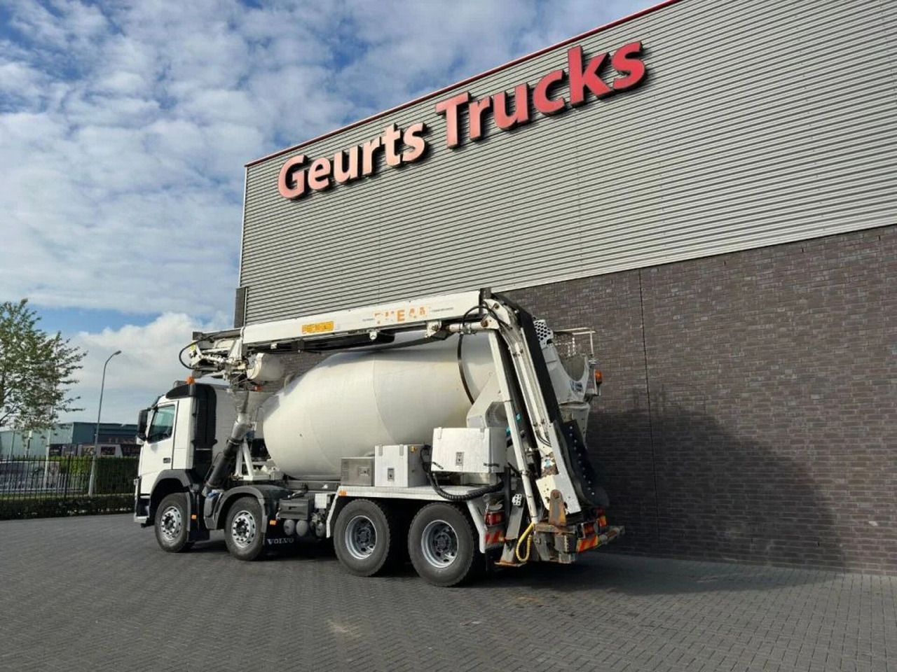 Volvo FM 410 8X4 + STETTER 9 M3 MIXER/MISCHER + THEAM - Transmikser: fotoğraf 3 Volvo FM 410 8X4 + STETTER 9 M3 MIXER/MISCHER + THEAM - Transmikser: fotoğraf 3
