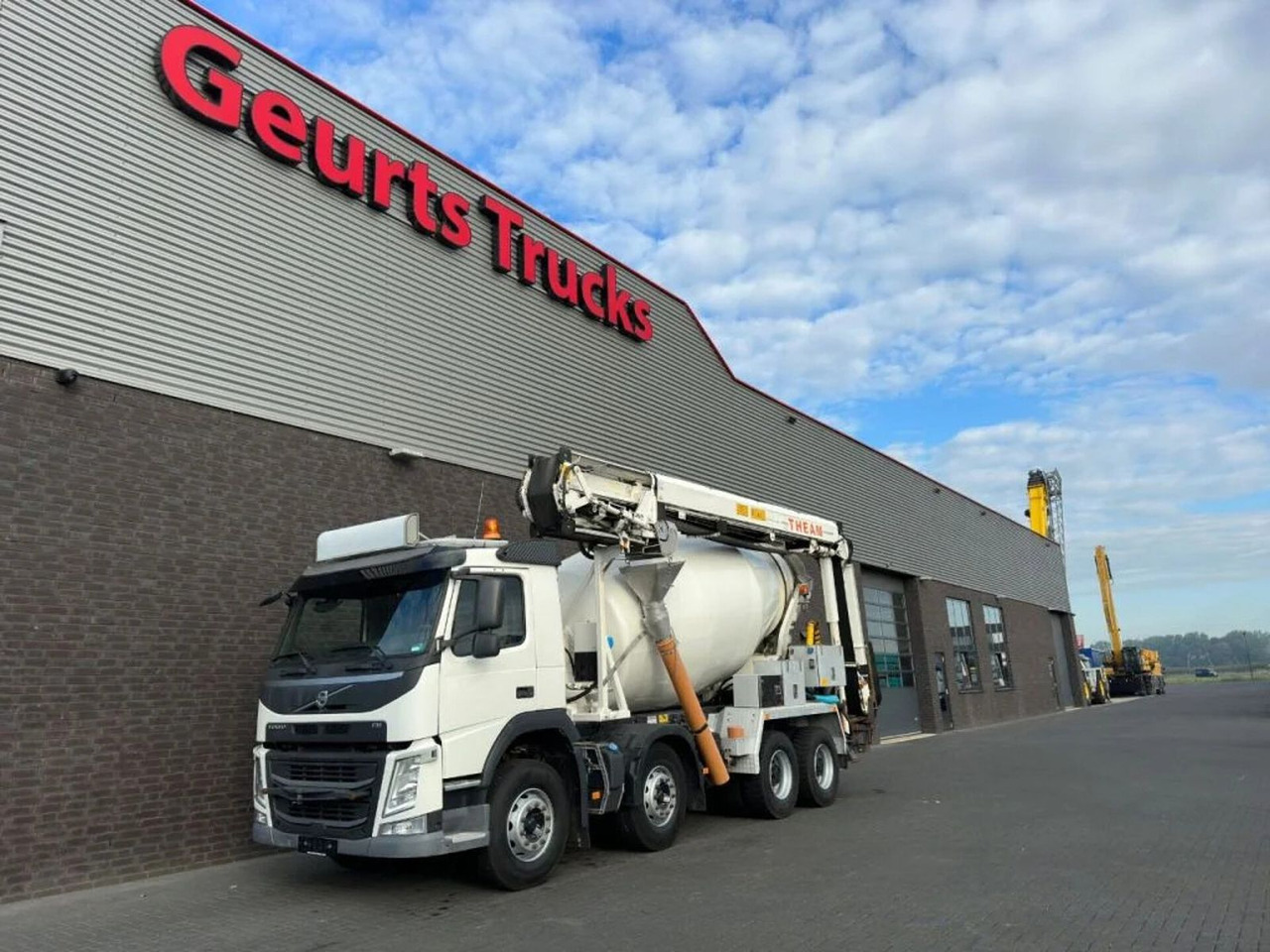 Volvo FM 410 8X4 + STETTER 9 M3 MIXER/MISCHER + THEAM - Transmikser: fotoğraf 2 Volvo FM 410 8X4 + STETTER 9 M3 MIXER/MISCHER + THEAM - Transmikser: fotoğraf 2