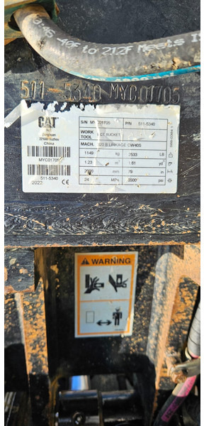 Caterpillar CAT DCT Bucket CW40S Kantelbak finansal kiralama Caterpillar CAT DCT Bucket CW40S Kantelbak: fotoğraf 13 Caterpillar CAT DCT Bucket CW40S Kantelbak finansal kiralama Caterpillar CAT DCT Bucket CW40S Kantelbak: fotoğraf 13
