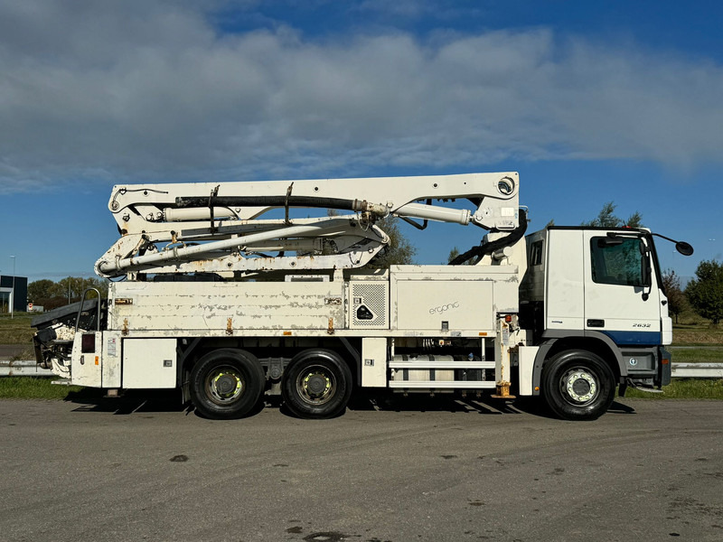 MERCEDESBENZ Actros 2632 6x4 with Putzmeister BSF 24-4 11 24m concrete pump - Mobil beton pompası: fotoğraf 5 MERCEDESBENZ Actros 2632 6x4 with Putzmeister BSF 24-4 11 24m concrete pump - Mobil beton pompası: fotoğraf 5