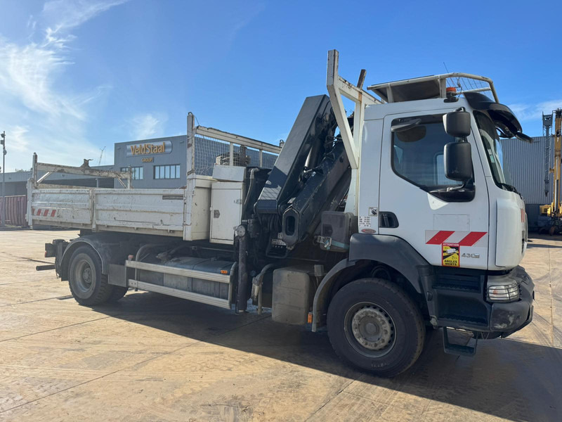 Renault KERAX 430.19 - Damperli kamyon, Vinçli kamyon: fotoğraf 2 Renault KERAX 430.19 - Damperli kamyon, Vinçli kamyon: fotoğraf 2