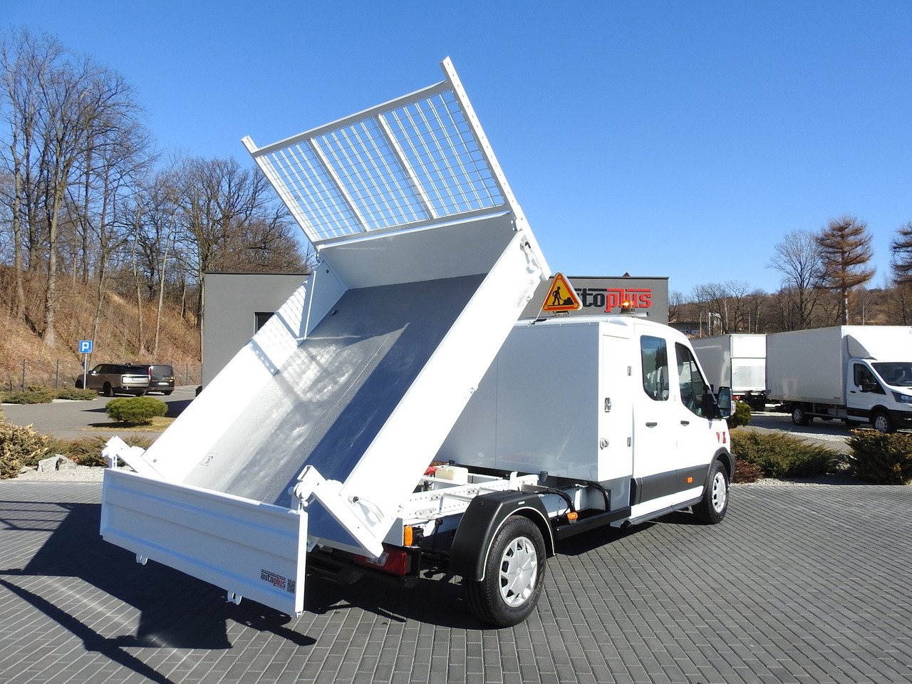 FORD TRANSIT TIPPER DOUBLE CABIN DOKA 6 SEATS CRUISE CONTROL AIR CONDITIONING 130HP - Damperli kamyonet: fotoğraf 3 FORD TRANSIT TIPPER DOUBLE CABIN DOKA 6 SEATS CRUISE CONTROL AIR CONDITIONING 130HP - Damperli kamyonet: fotoğraf 3