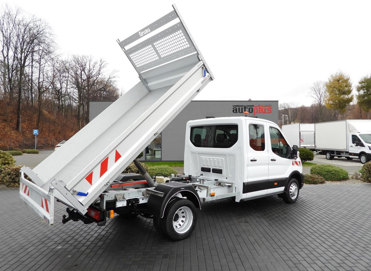 FORD TRANSIT TIPPER DOUBLE CABIN DOKA 6 SEATS CRUISE CONTROL LED LIGHTS TWIN WHEELS AIR CONDITIONING 170HP - Damperli kamyonet: fotoğraf 3 FORD TRANSIT TIPPER DOUBLE CABIN DOKA 6 SEATS CRUISE CONTROL LED LIGHTS TWIN WHEELS AIR CONDITIONING 170HP - Damperli kamyonet: fotoğraf 3