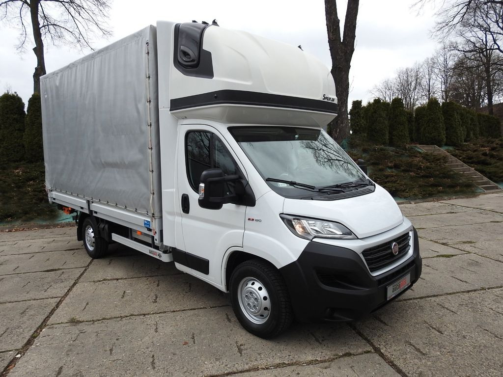 Tenteli kamyonet Fiat DUCATO PRITSCHE PLANE 8 PALETTEN WEBASTO A/C: fotoğraf 21