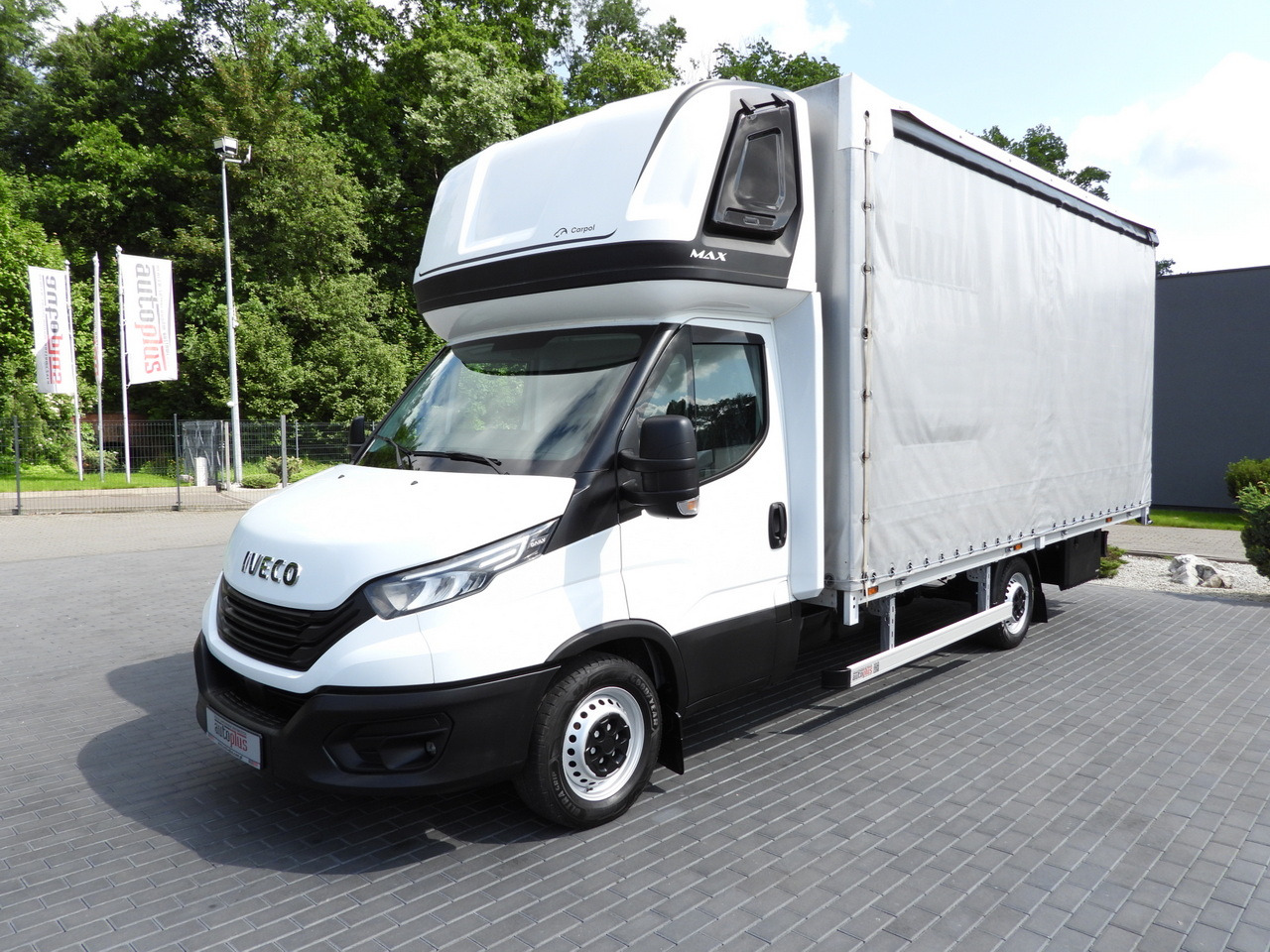 Tenteli kamyonet IVECO DAILY 35S18 TARPAULIN 10 PALLETS CRUISE CONTROL LED LIGHTS AIR CONDITIONING  180HP: fotoğraf 6