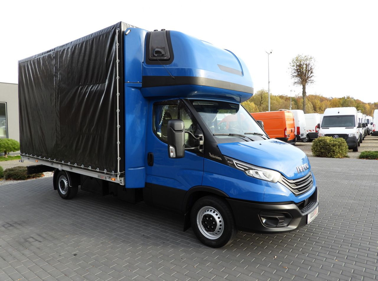 IVECO DAILY 35S21 TARPAULIN 10 PALLETS WEBASTO CRUISE CONTROL NAVIGATION LED LIGHTS AUTOMATIC TRANSMISSION HI-MATIC AIR CONDITIONING 210HP - Tenteli kamyonet: fotoğraf 4 IVECO DAILY 35S21 TARPAULIN 10 PALLETS WEBASTO CRUISE CONTROL NAVIGATION LED LIGHTS AUTOMATIC TRANSMISSION HI-MATIC AIR CONDITIONING 210HP - Tenteli kamyonet: fotoğraf 4