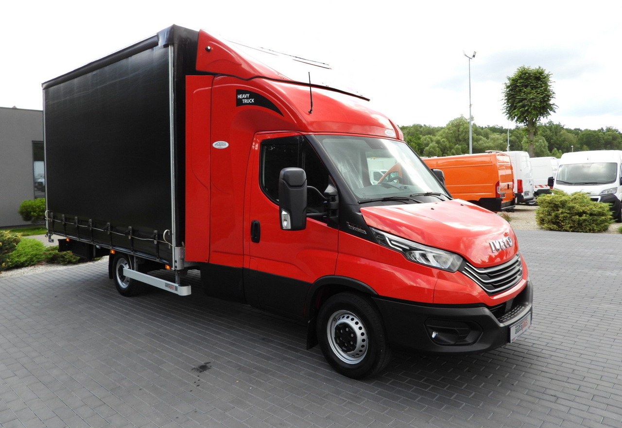 IVECO DAILY 35S21 TARPAULIN 10 PALLETS WEBASTO CRUISE CONTROL NAVIGATION LED LIGHTS PNEUMATICS AUTOMATIC TRANSMISSION HI-MATIC AIR CONDITIONING 210HP - Tenteli kamyonet: fotoğraf 4 IVECO DAILY 35S21 TARPAULIN 10 PALLETS WEBASTO CRUISE CONTROL NAVIGATION LED LIGHTS PNEUMATICS AUTOMATIC TRANSMISSION HI-MATIC AIR CONDITIONING 210HP - Tenteli kamyonet: fotoğraf 4