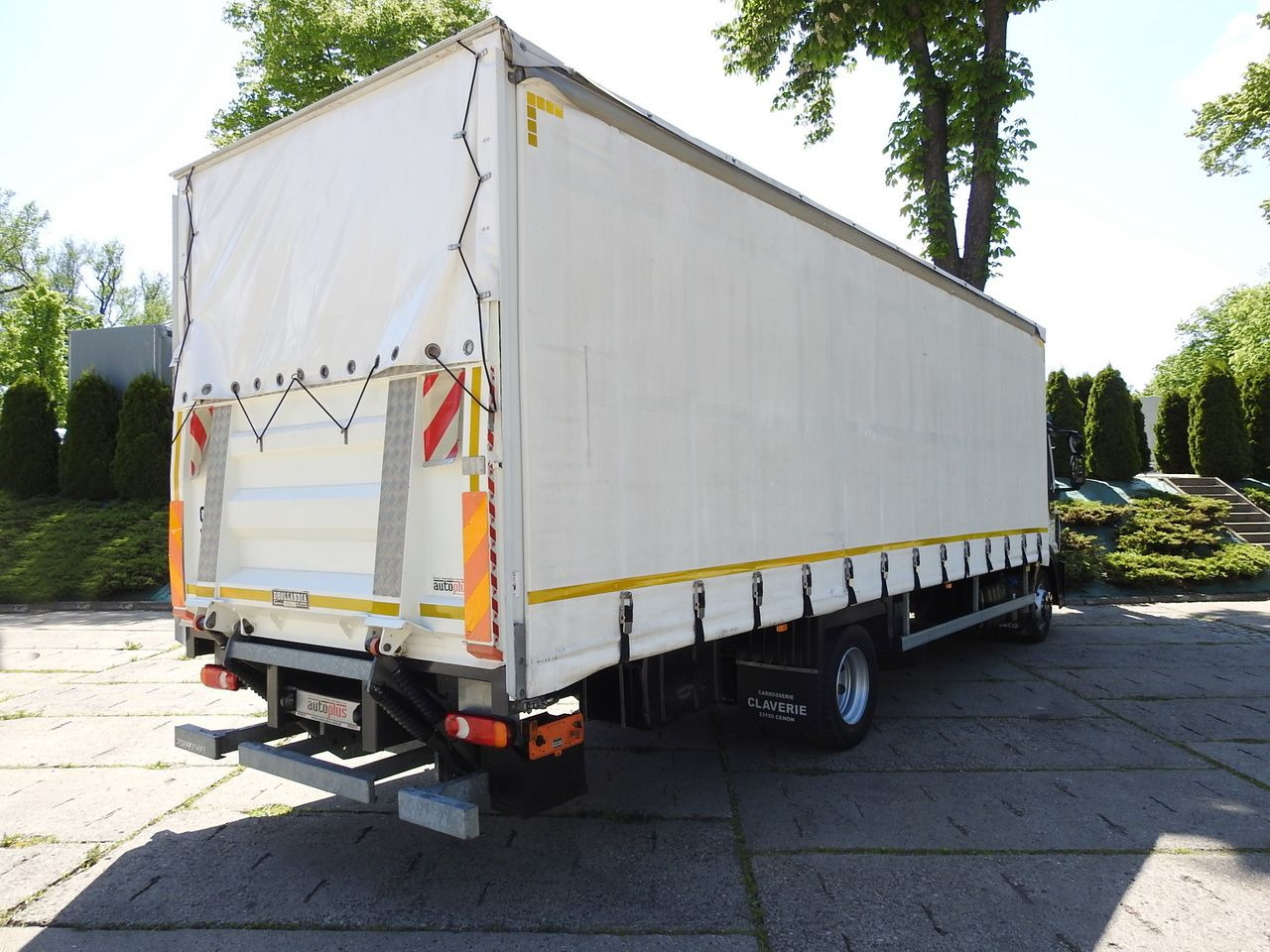 IVECO EUROCARGO 120 - 220 TARPAULIN LIFT 20 PALLETS LED LIGHTS AUTOMATIC TRANSMISSION HI-MATIC TWIN WHEELS AIR CONDITIONING 220HP - Tenteli kamyonet: fotoğraf 3 IVECO EUROCARGO 120 - 220 TARPAULIN LIFT 20 PALLETS LED LIGHTS AUTOMATIC TRANSMISSION HI-MATIC TWIN WHEELS AIR CONDITIONING 220HP - Tenteli kamyonet: fotoğraf 3