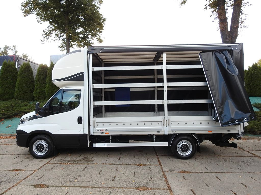Tenteli kamyonet Iveco DAILY 35S18 PRITSCHE PLANE 10 PALETTEN AUFZUG: fotoğraf 8