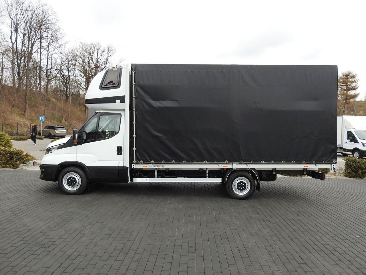 Tenteli kamyonet Iveco DAILY  35S18 PRITSCHE PLANE 10 PALETTEN WEBASTO: fotoğraf 9