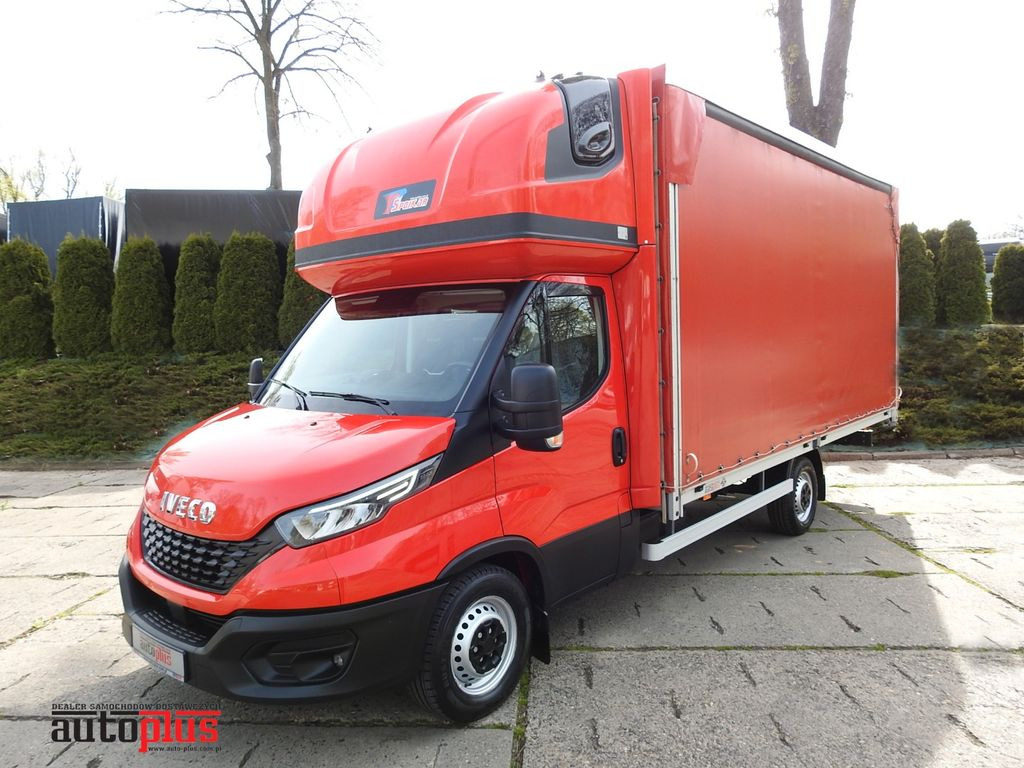 Iveco DAILY 35S18 PRITSCHE PLANE 10 PALETTEN WEBASTO - Tenteli kamyonet: fotoğraf 1 Iveco DAILY 35S18 PRITSCHE PLANE 10 PALETTEN WEBASTO - Tenteli kamyonet: fotoğraf 1