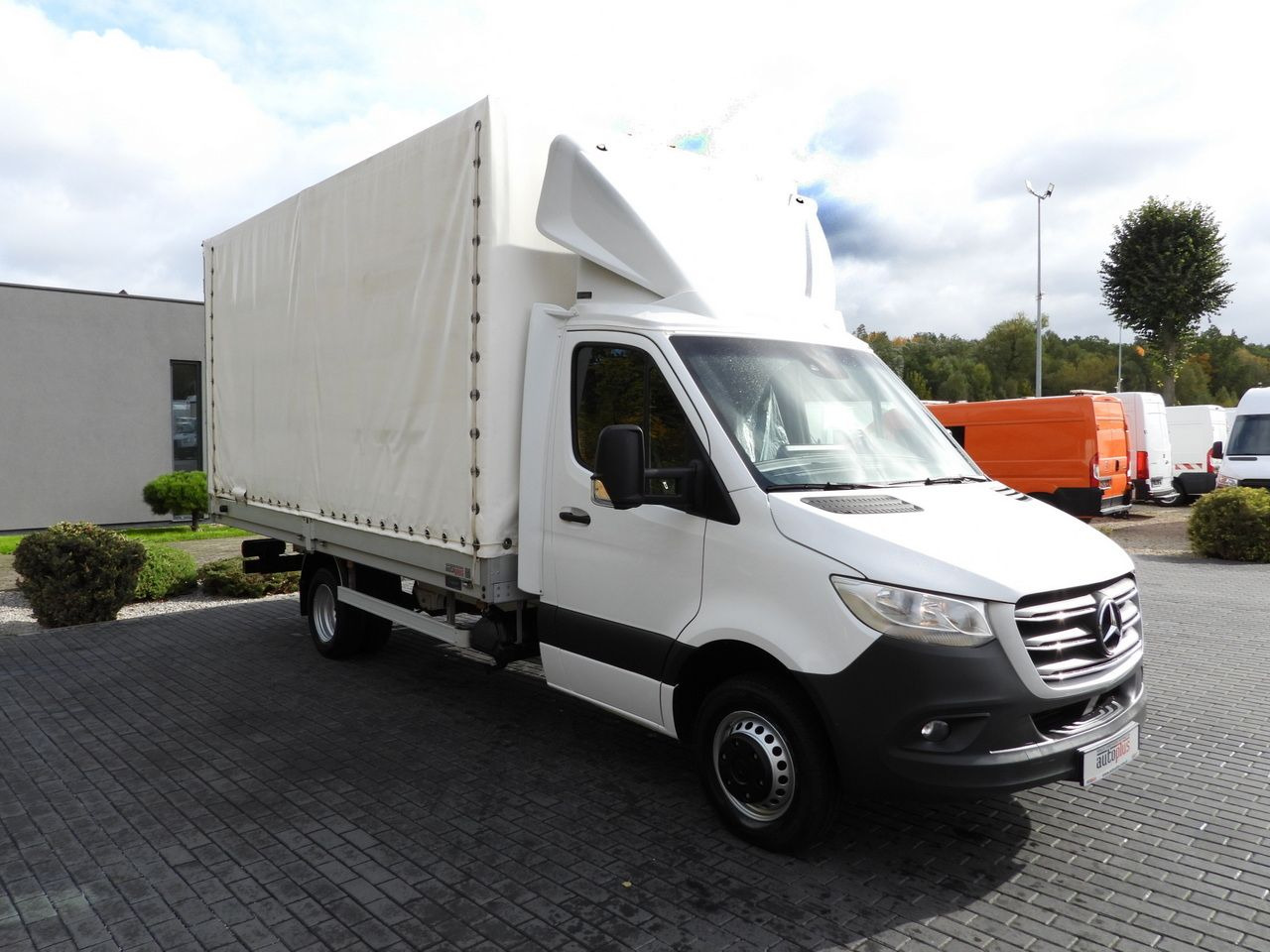MERCEDES SPRINTER 316 TARPAULIN 10 PALLETS TWIN WHEELS AIR CONDITIONING 165HP - Tenteli kamyonet: fotoğraf 4 MERCEDES SPRINTER 316 TARPAULIN 10 PALLETS TWIN WHEELS AIR CONDITIONING 165HP - Tenteli kamyonet: fotoğraf 4