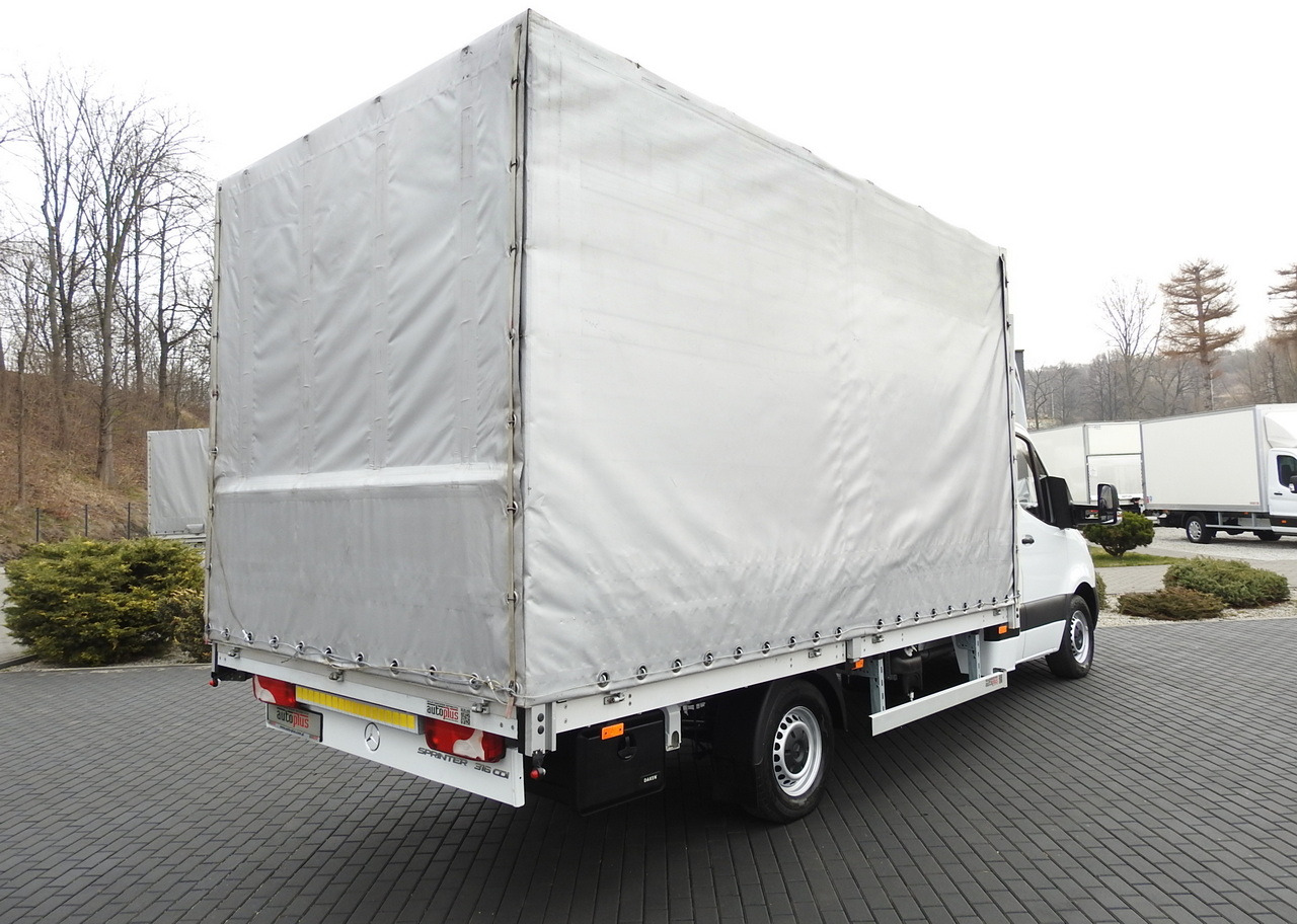 MERCEDES SPRINTER 316 TARPAULIN 10 PALLETS WEBASTO CRUISE CONTROL LED LIGHTS PNEUMATICS AUTOMATIC TRANSMISSION AIR CONDITIONING 160HP - Tenteli kamyonet: fotoğraf 3 MERCEDES SPRINTER 316 TARPAULIN 10 PALLETS WEBASTO CRUISE CONTROL LED LIGHTS PNEUMATICS AUTOMATIC TRANSMISSION AIR CONDITIONING 160HP - Tenteli kamyonet: fotoğraf 3