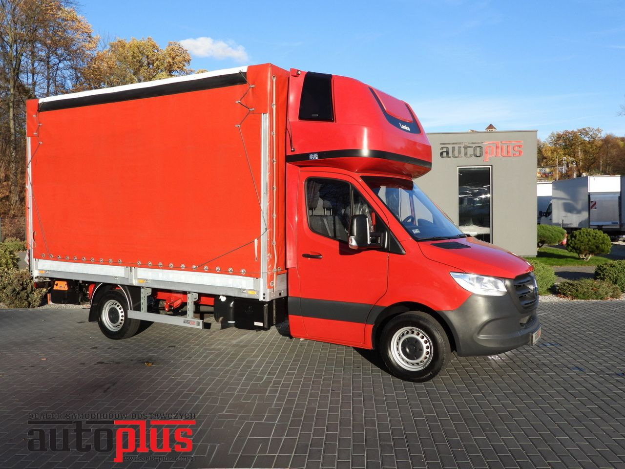 MERCEDES SPRINTER 316 TARPAULIN LIFT 8 PALLETS WEBASTO CRUISE CONTROL AIR CONDITIONING 160HP - Tenteli kamyonet: fotoğraf 1 MERCEDES SPRINTER 316 TARPAULIN LIFT 8 PALLETS WEBASTO CRUISE CONTROL AIR CONDITIONING 160HP - Tenteli kamyonet: fotoğraf 1