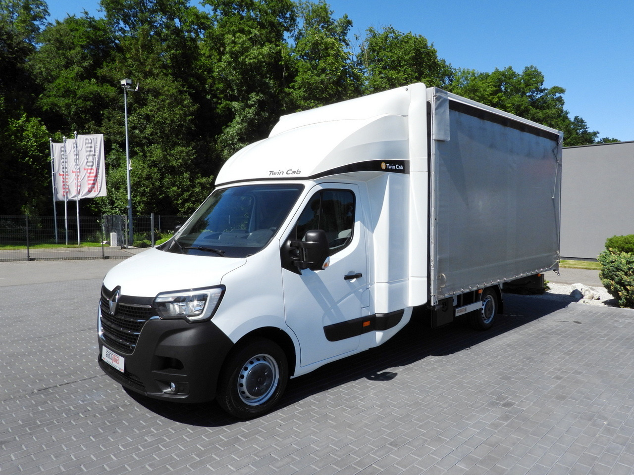 Tenteli kamyonet RENAULT MASTER  TARPAULIN 10 PALLETS WEBASTO CRUISE CONTROL LED LIGHTS PNEUMATICS AIR CONDITIONING  165HP: fotoğraf 6