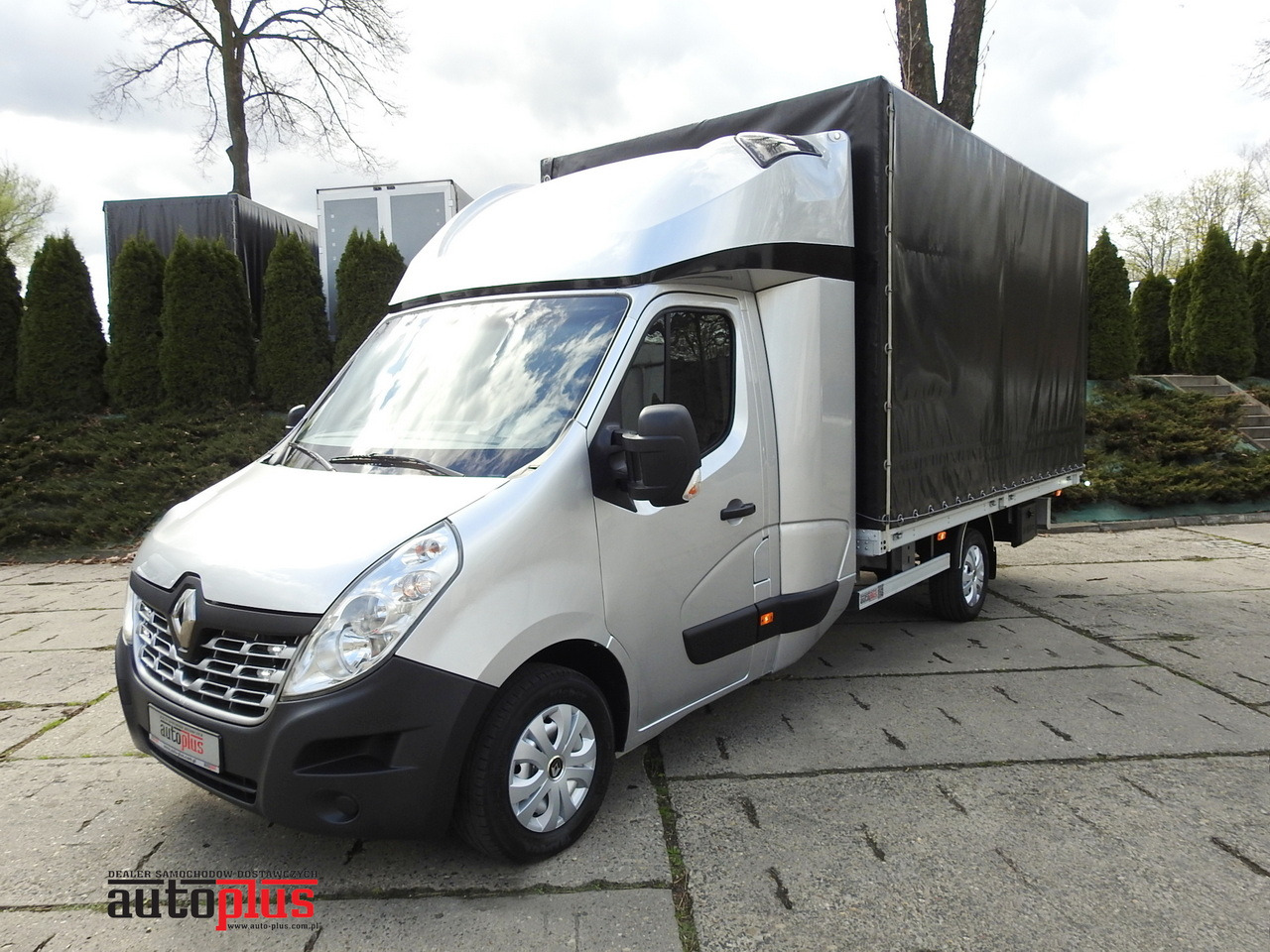 RENAULT MASTER TARPAULIN 8 PALLETS WEBASTO CRUISE CONTROL NAVIGATION AIR CONDITIONING PNEUMATICS 170HP - Tenteli kamyonet: fotoğraf 1 RENAULT MASTER TARPAULIN 8 PALLETS WEBASTO CRUISE CONTROL NAVIGATION AIR CONDITIONING PNEUMATICS 170HP - Tenteli kamyonet: fotoğraf 1
