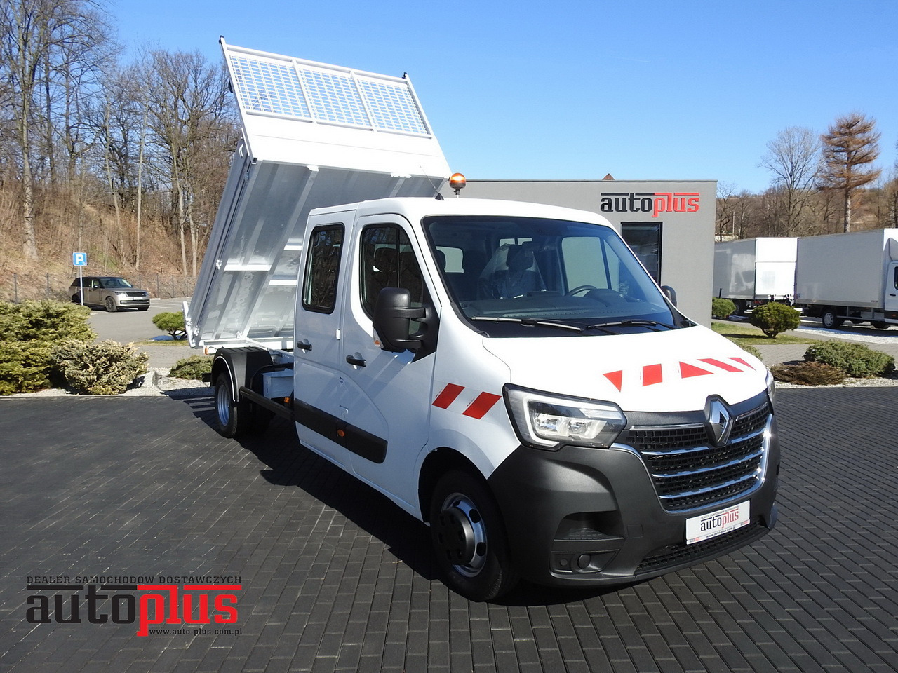 RENAULT MASTER TIPPER DOUBLE CABIN DOKA 6 SEATS CRUISE CONTROL AIR CONDITIONING LED LIGHTS TWIN WHEELS 130HP - Damperli kamyonet: fotoğraf 1 RENAULT MASTER TIPPER DOUBLE CABIN DOKA 6 SEATS CRUISE CONTROL AIR CONDITIONING LED LIGHTS TWIN WHEELS 130HP - Damperli kamyonet: fotoğraf 1