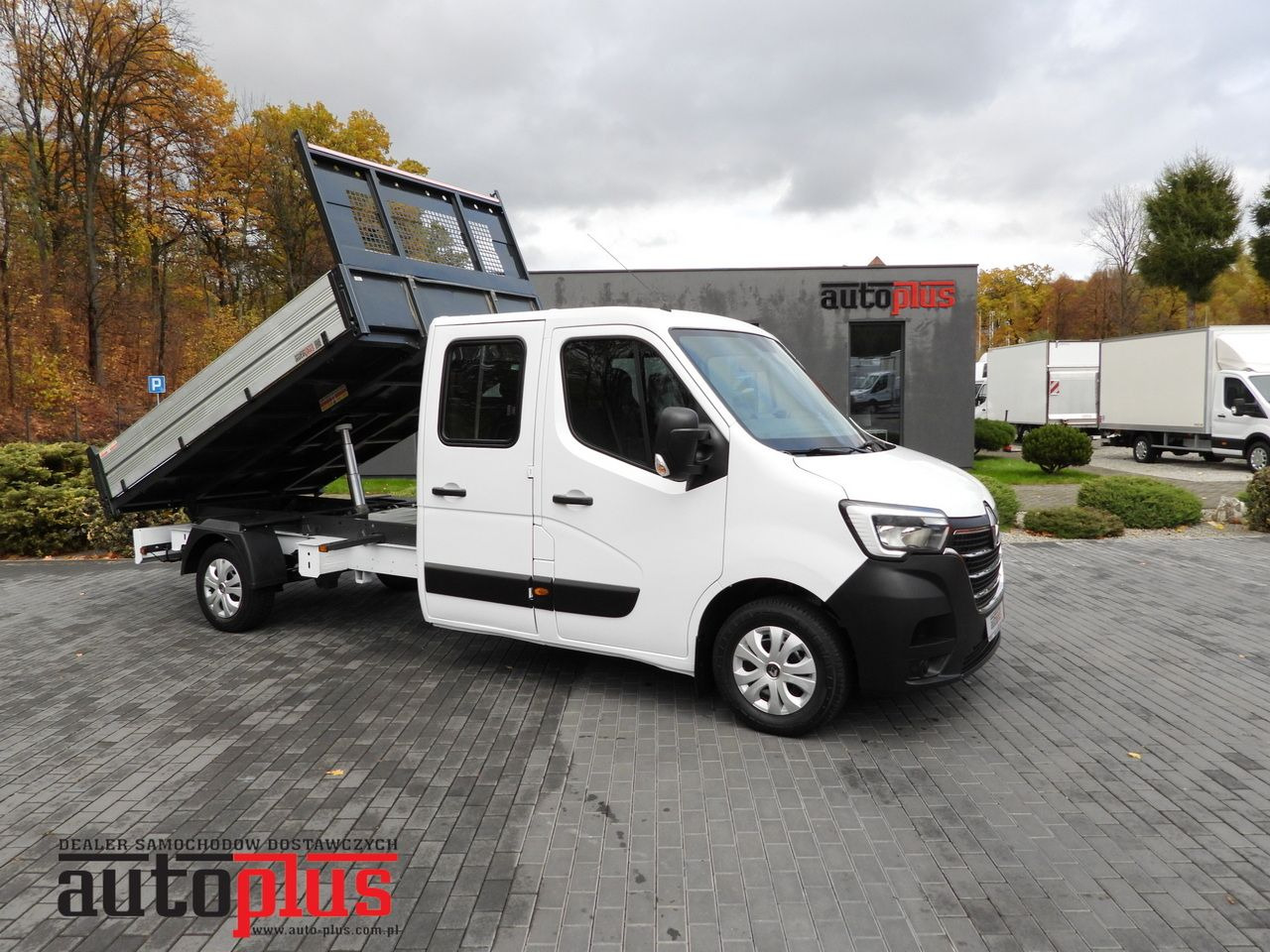 RENAULT MASTER TIPPER DOUBLE CABIN DOKA 7 SEATS CRUISE CONTROL NAVIGATION LED LIGHTS AIR CONDITIONING 145HP - Damperli kamyonet: fotoğraf 1 RENAULT MASTER TIPPER DOUBLE CABIN DOKA 7 SEATS CRUISE CONTROL NAVIGATION LED LIGHTS AIR CONDITIONING 145HP - Damperli kamyonet: fotoğraf 1